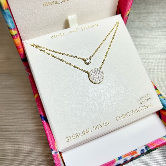 Olivia & Jackson BRAND NEW gold toned adjustable necklace 🤩 Box included🎁 - Picture 2 of 5